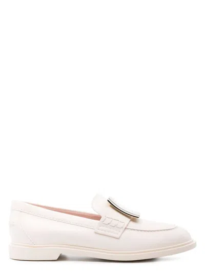 ROGER VIVIER WOMEN'S VIV RANGER LEATHER LOAFERS