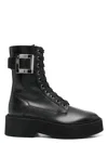 Roger Vivier Women's Viv Rangers Leather Boots