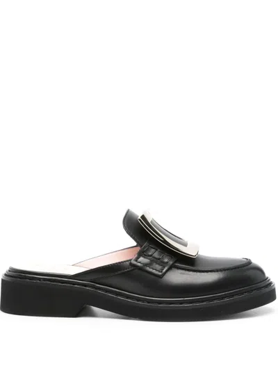 Roger Vivier Women Viv Rangers Leather Loafers In Multicolor