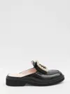 Roger Vivier Viv' Rangers Mules In Black