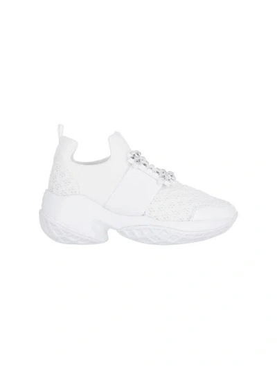 Roger Vivier Women "viv' Run" Trainers In White
