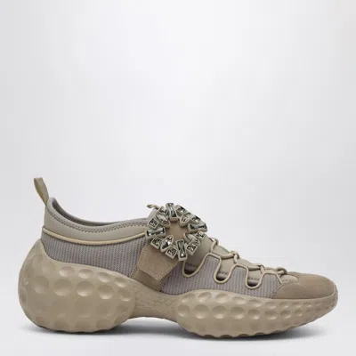 Roger Vivier Women's Viv Run Strass Buckle Sneakers