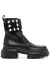 Roger Vivier Wallaviv Str Buckle Chelsea Bootie In Black
