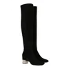 Roger Vivier Womens Black Boot