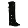Roger Vivier Womens Black Boot