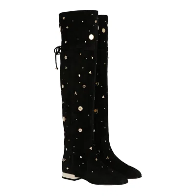 Roger Vivier Womens Black Boot