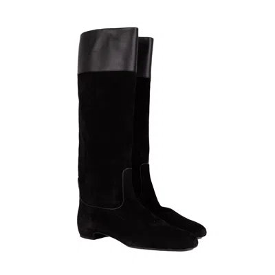 Roger Vivier Womens Black Boot