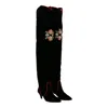 Roger Vivier Womens Black Boot In Black