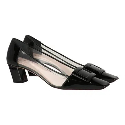 Roger Vivier Womens Black/clear Pump