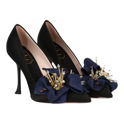 Roger Vivier Womens Blue Pump