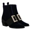 Roger Vivier Womens Light Blue Boot