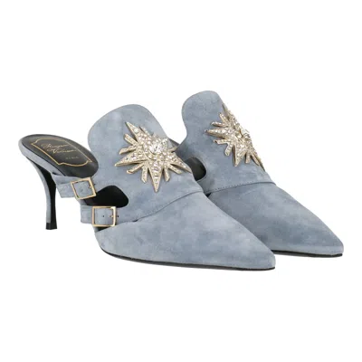 Roger Vivier Womens Lilac Mule