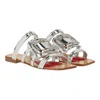 Roger Vivier Womens Silver Sandal In Silver