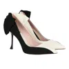 Roger Vivier Womens White/black Heel In Multi
