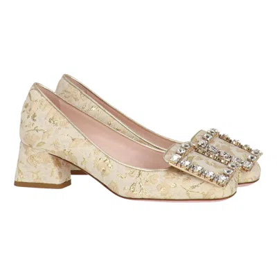 Roger Vivier Womens Yellow Pump