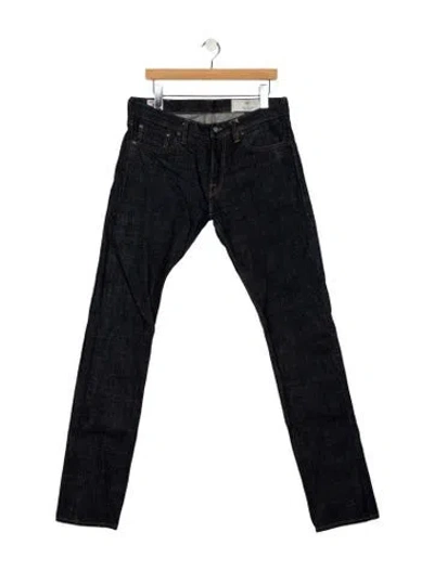 Pre-owned Rogue Territory Skinny Jeans In Black