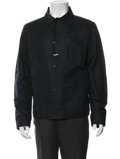 Pre-owned Rogue Territory Trucker Jacket In Black