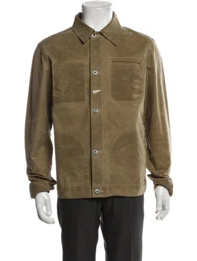 Pre-owned Rogue Territory Utility Jacket In Brown