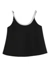 Rohe A-line Appliqué-detail Top In Black