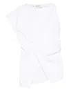 Rohe Asymmetric Draped Top In White