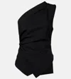 Rohe One-shoulder Top In Black