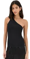 Rohe Róhe Sculptural Open Back Top In Black