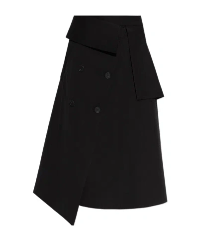 Rohe Asymmetrical Skirt In Black
