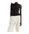 Rohe Asymmetrical T-shirt In Black