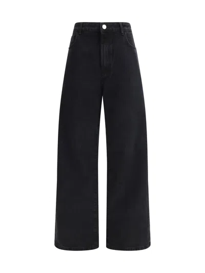 Rohe Baggy Fit Jeans In Black