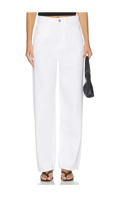 Rohe Baggy Fit Wide Leg In White