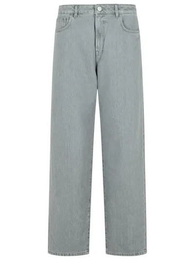 Rohe Róhe 'baggy' Grey Cotton Jeans In Gray