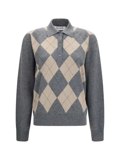ROHE ROHE BALLANTYNE ARGYLE SHIRT