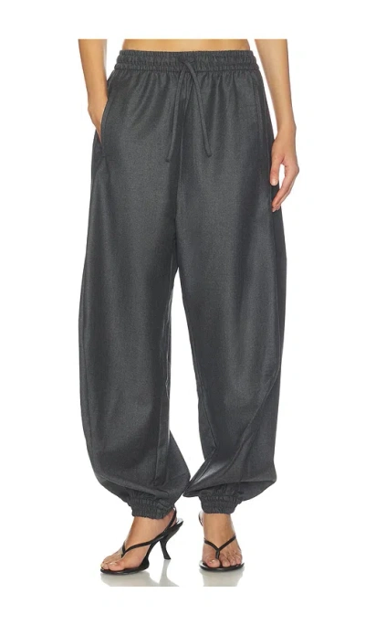Rohe Balloon Track Pants In Gray