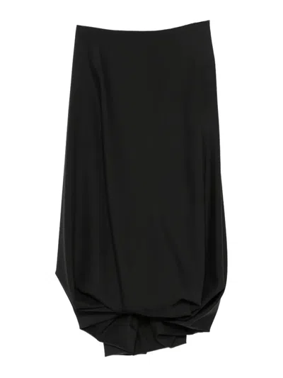 Rohe Baloon Midi Skirt In Black