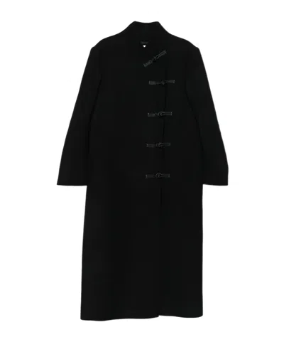 ROHE BAND-COLLAR TOGGLE COAT