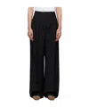Rohe Belt Loop Casual Pants In Black
