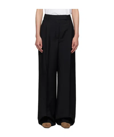 Rohe Belt Loop Casual Pants In Black