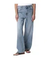 Rohe Bruun Low-rise Wide-leg Jeans In Blue