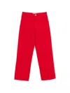 Rohe Belt-loop Pocket Jeans In Red