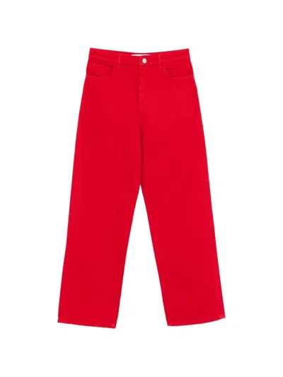 Rohe Belt-loop Pocket Jeans In Red