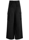 Rohe Black Tailored Cargo Trousers In Black