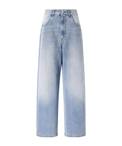 Rohe Berber Barrel-leg Jeans In Blue