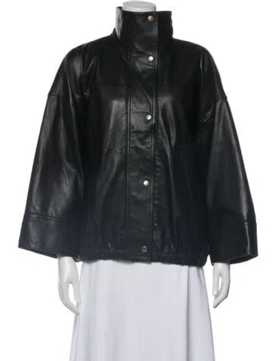 Pre-owned Rohe Biker Jacket In Black