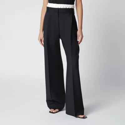 Rohe Róhe Black Trousers With Boxer Detail
