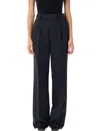 Rohe Wool-blend Twill Straight-leg Pants