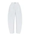 Rohe Róhe Blanco Lantern Jeans In White