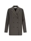 Rohe Tailored Blazer In Brown