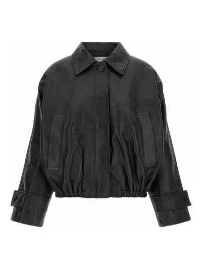 ROHE BLOUSON LEATHER JACKET