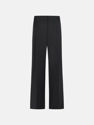 Rohe 'boxer' Virgin Wool And Black Mohair Pants