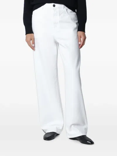 Rohe Bruun Baggy Jeans In White